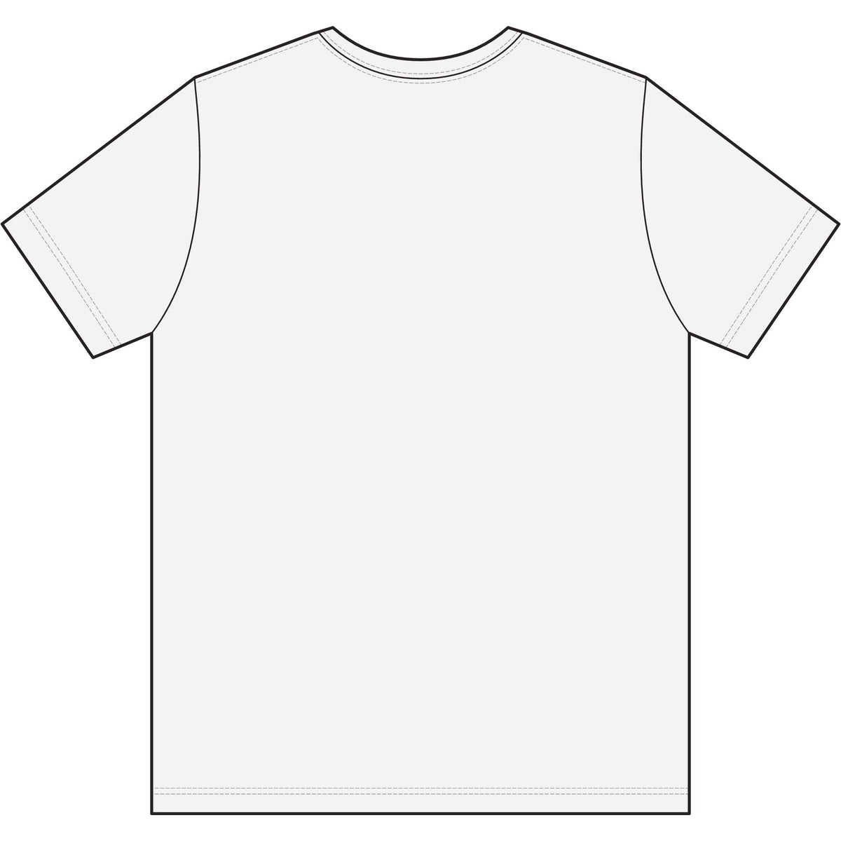 Foundation Performance Logo Active Tee White