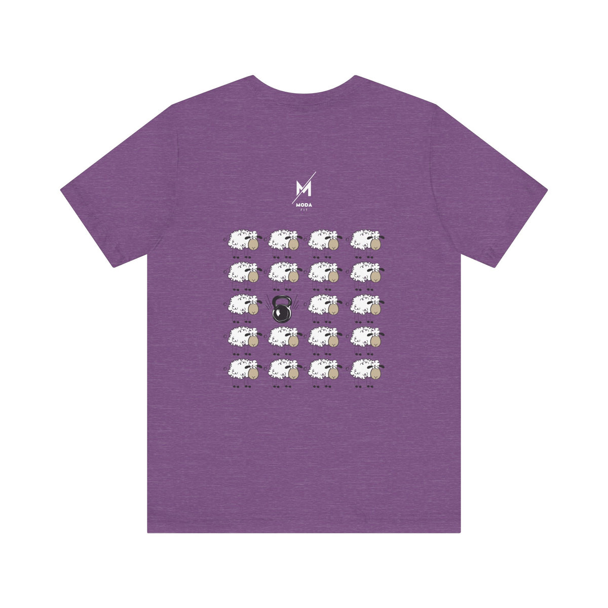 Women's Workout T-Shirt - "Oveja Fit de la Familia" | Stylish & Fun Activewear