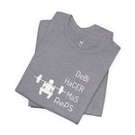 Unisex Workout T-Shirt - "DeBi HaCER MaS RePS" | Bold Hispanic & Latino Gym Apparel