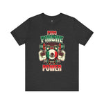 Unisex Workout T-Shirt - "Puro Pinche Power" | Bold & Mexican-Inspired Activewear