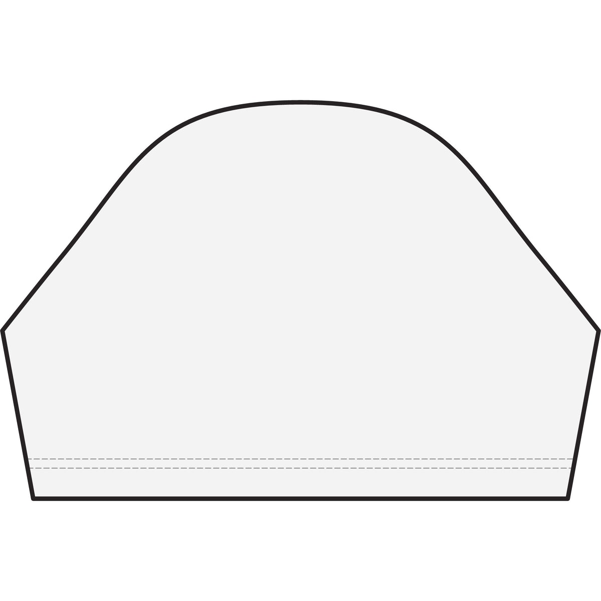 Moda Fit Men's Athletic T‑Shirt — Retro Red & Blue Logo Performance Tee