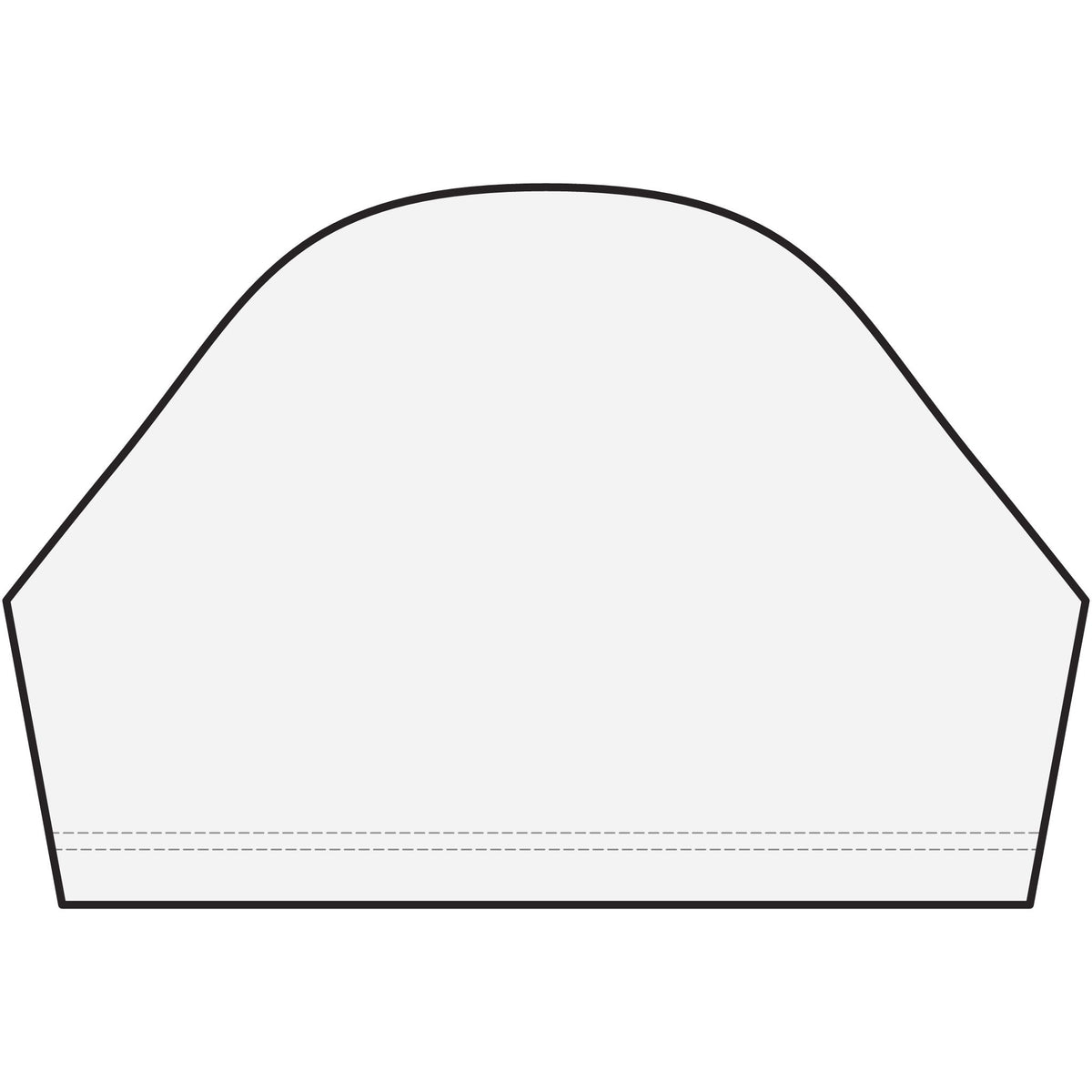 Moda Fit Men's Athletic T‑Shirt — Retro Red & Blue Logo Performance Tee