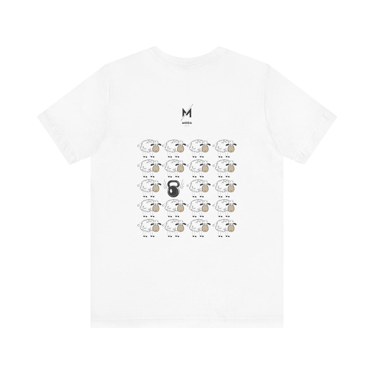 Women's Workout T-Shirt - "Oveja Fit de la Familia" | Stylish & Fun Activewear