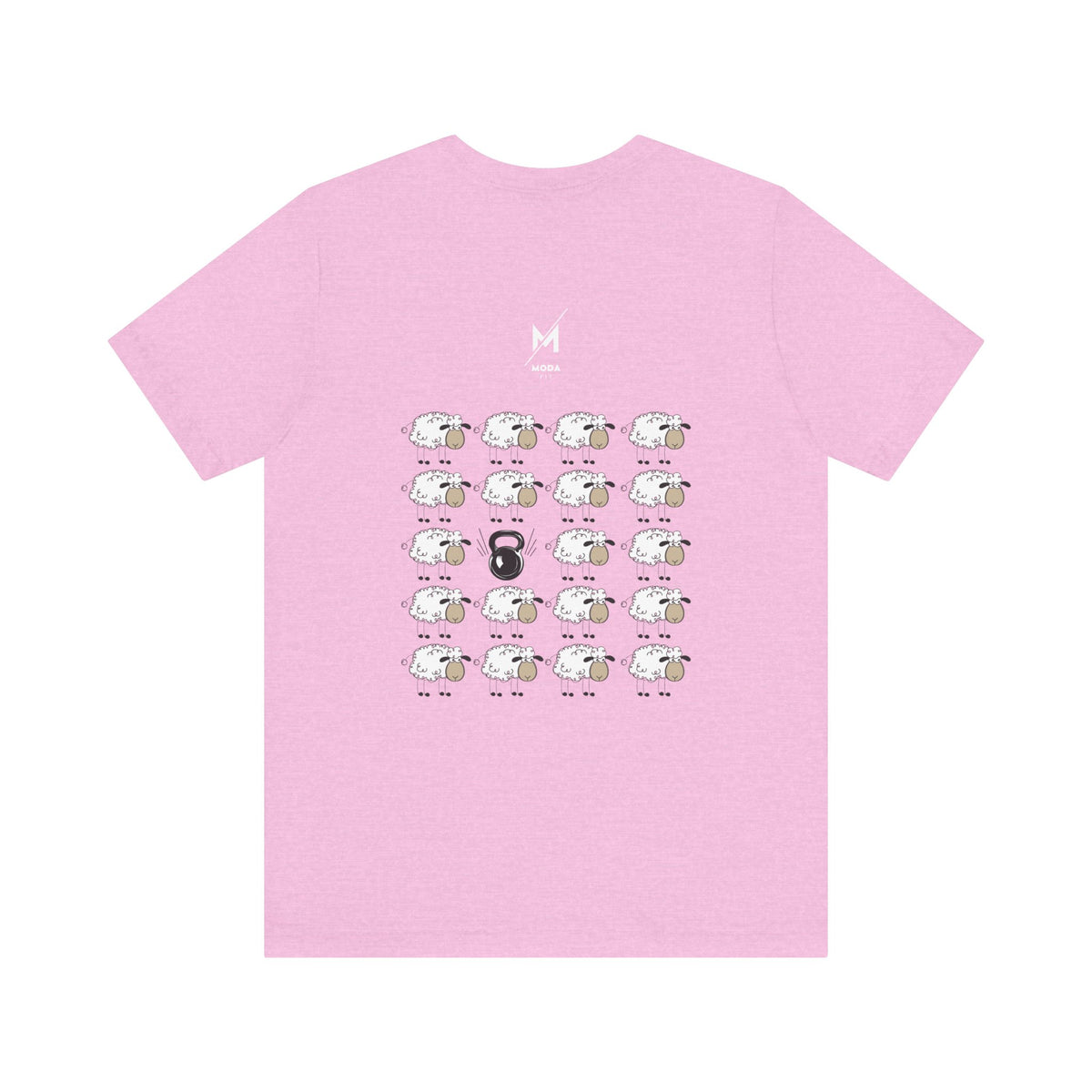 Women's Workout T-Shirt - "Oveja Fit de la Familia" | Stylish & Fun Activewear