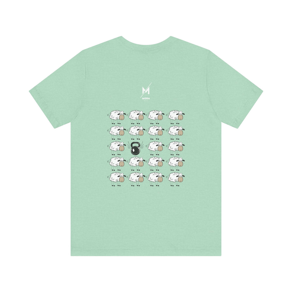 Women's Workout T-Shirt - "Oveja Fit de la Familia" | Stylish & Fun Activewear