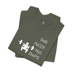 Unisex Workout T-Shirt - "DeBi HaCER MaS RePS" | Bold Hispanic & Latino Gym Apparel