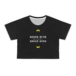 Women's Workout Crop Top - "Quién Dijo Miedo" | Bold Hispanic & Latina Gym Apparel