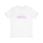 Women's Workout T-Shirt - "Siempre Positiva" | Stylish & Motivational Activewear