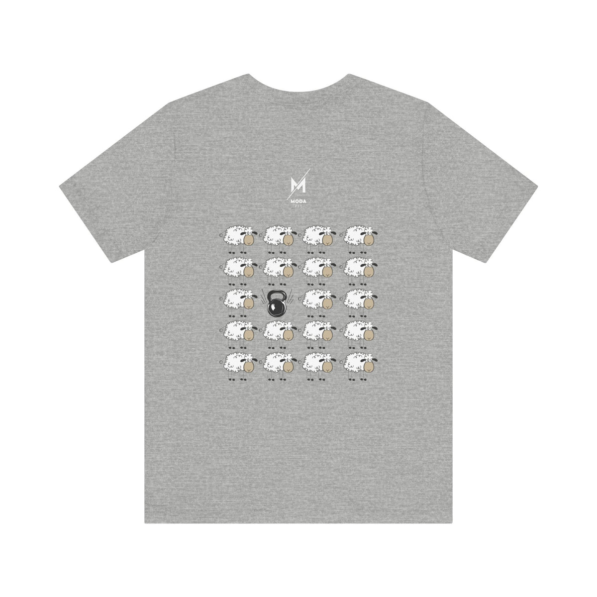 Women's Workout T-Shirt - "Oveja Fit de la Familia" | Stylish & Fun Activewear