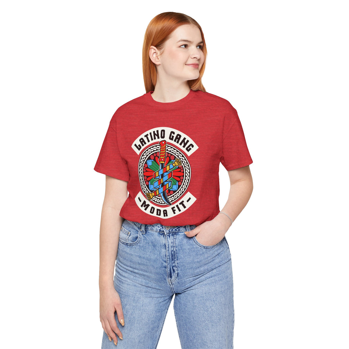 Camiseta de Entrenamiento para Mujer - "Latino Gang" | Orgullo y Fuerza en cada Repetición