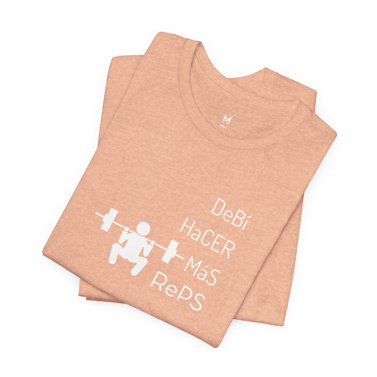 Camiseta de Entrenamiento Unisex - "DeBi HaCER MaS RePS" | Ropa Deportiva Audaz para Hispanos y Latinos