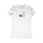Women's Favorite Tee - "DeBi HaCER MaS RePS" | Fun Hispanic & Latina Gym Apparel
