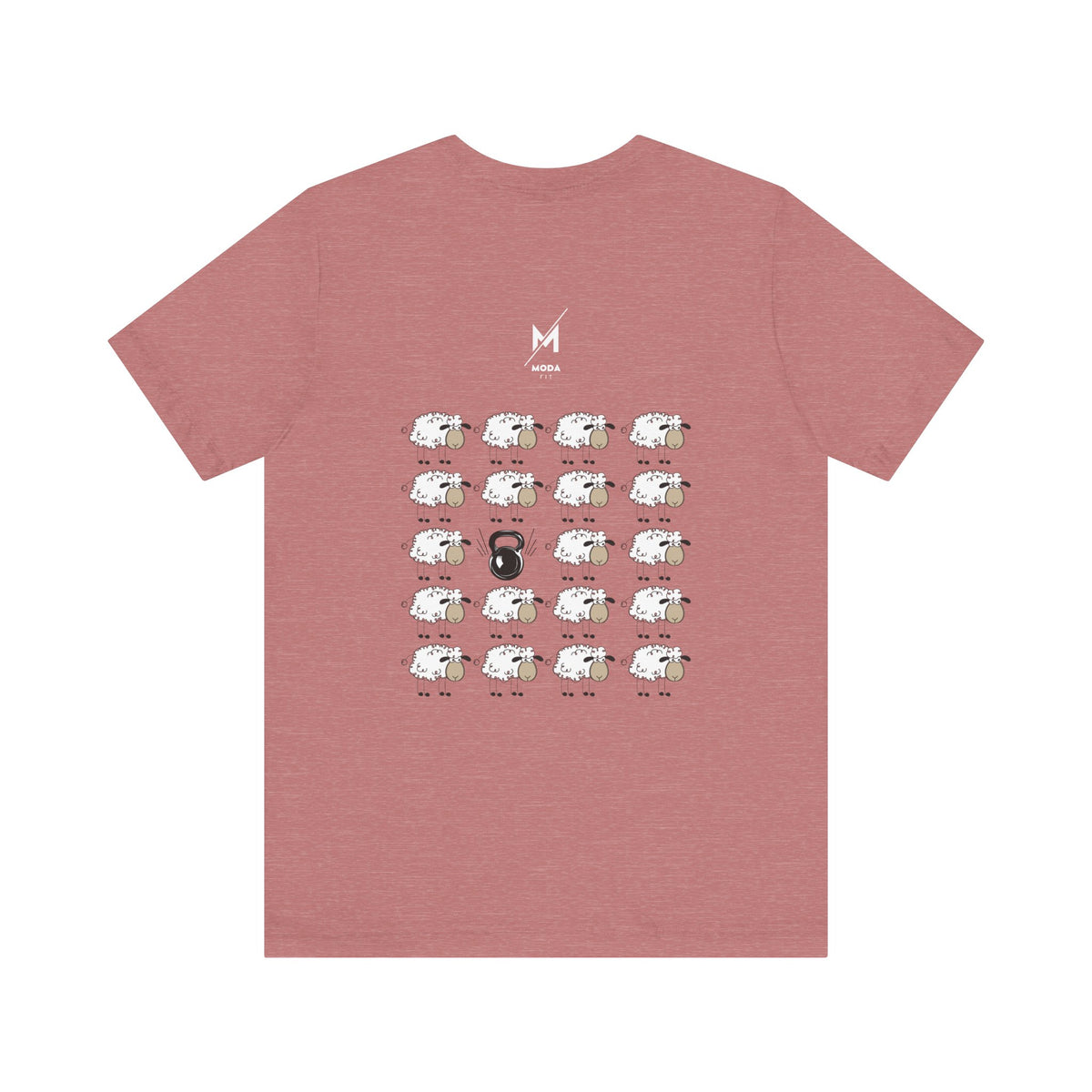 Women's Workout T-Shirt - "Oveja Fit de la Familia" | Stylish & Fun Activewear
