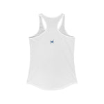 Women's Workout Tank Top - "OG Logo" (White) | Stylish Hispanic & Latina Gym Apparel
