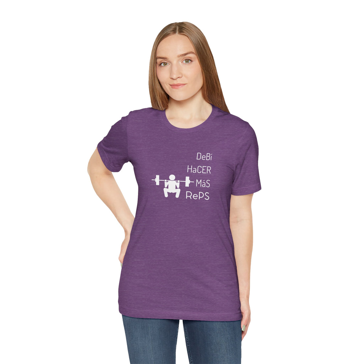 Camiseta de Entrenamiento Unisex - "DeBi HaCER MaS RePS" | Ropa Deportiva Audaz para Hispanos y Latinos