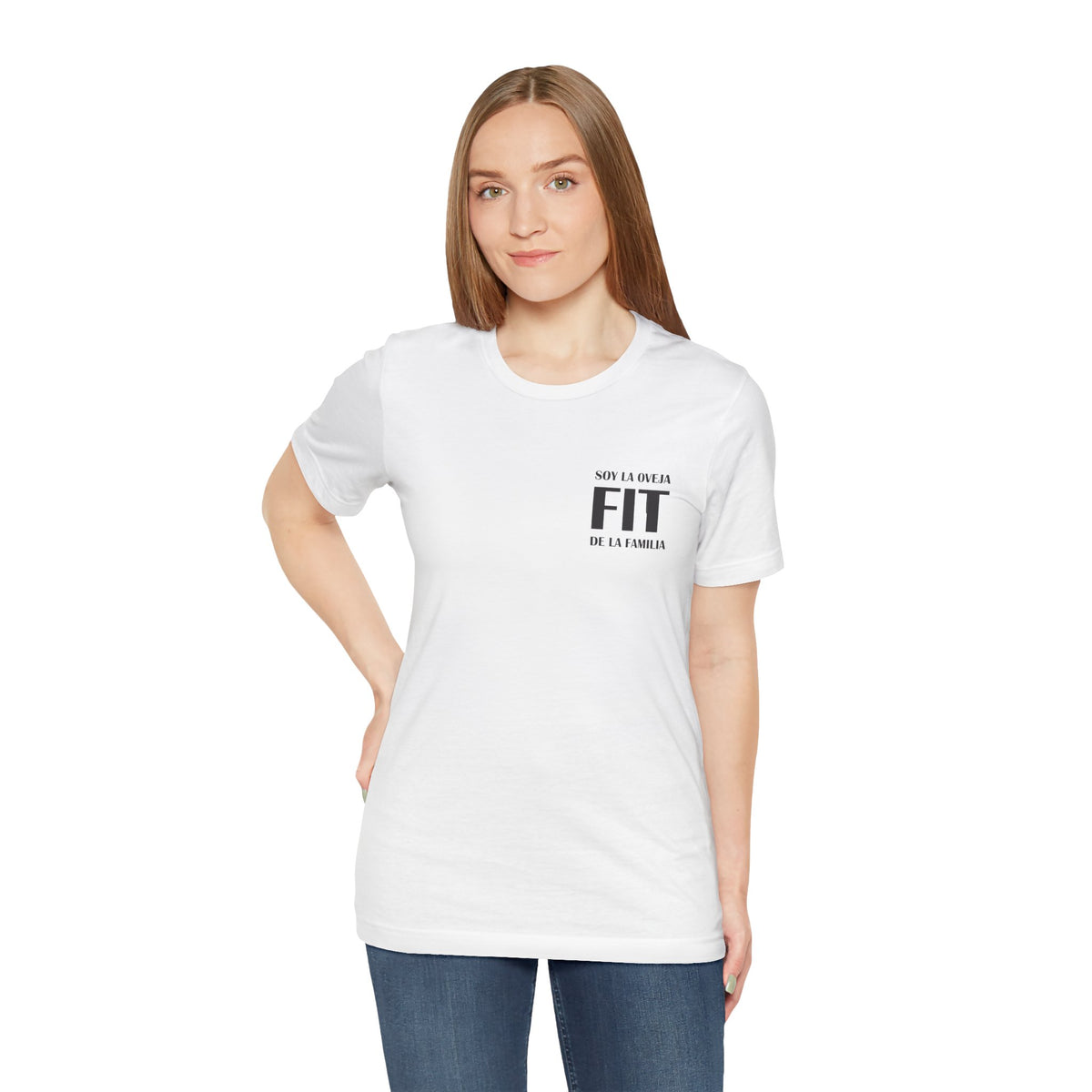 Camiseta de Entrenamiento para Mujer - "Oveja Fit de la Familia" | Estilo y Diversión en Ropa Deportiva