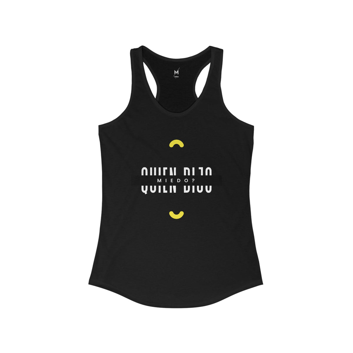 Tank Top de Entrenamiento para Mujer - "Quién Dijo Miedo" | Ropa Deportiva Audaz para Latinas