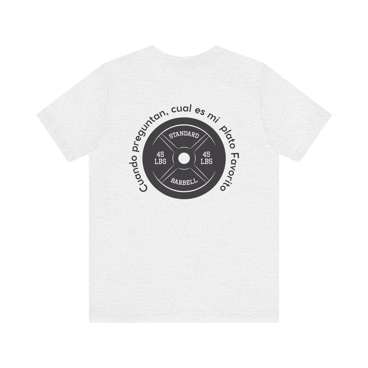 Camiseta de Entrenamiento para Hombre - "Plato Favorito" | Ropa Deportiva Hispana y Latina