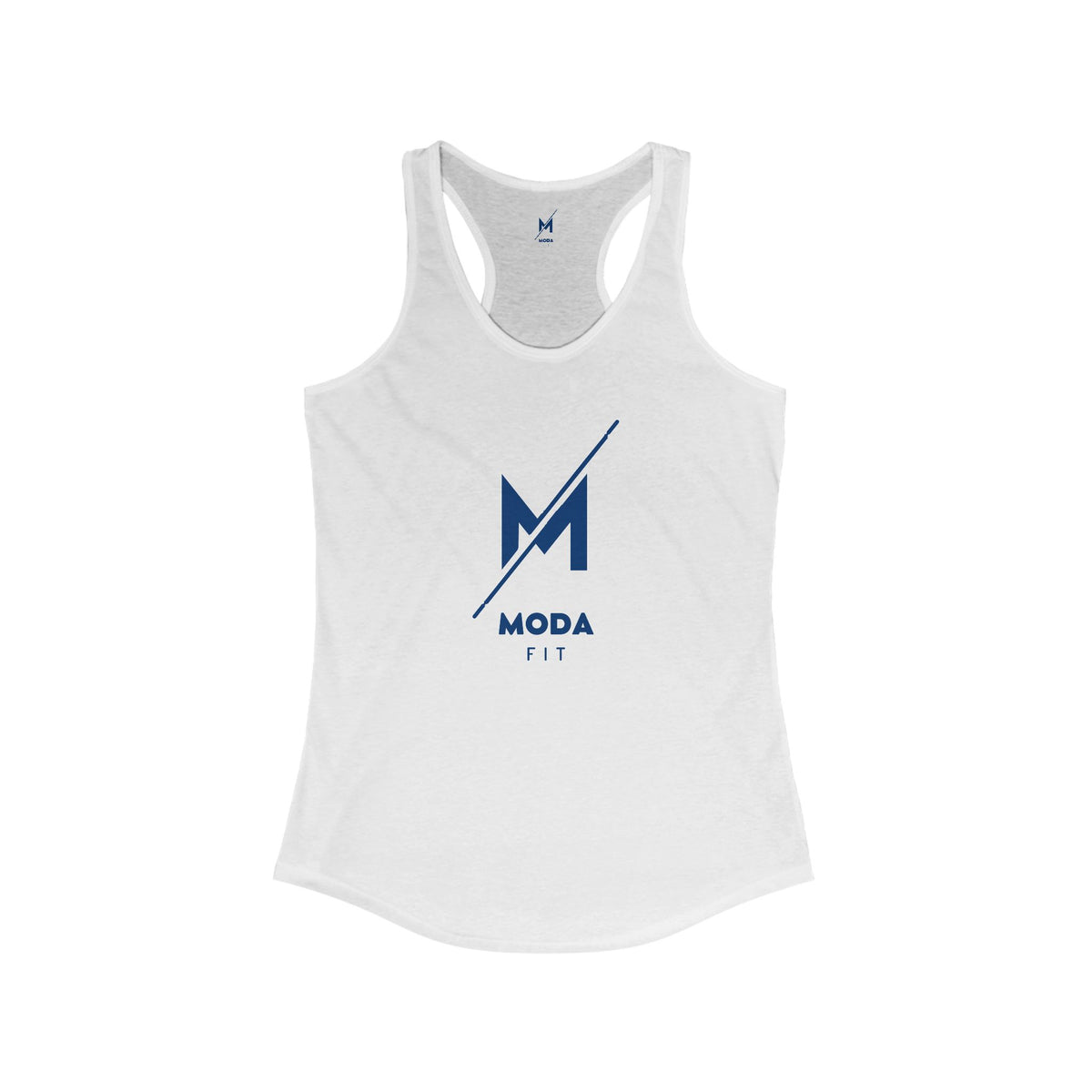 Tank Top de Entrenamiento para Mujer - "OG Logo" (Blanco) | Ropa Deportiva Estilosa para Latinas