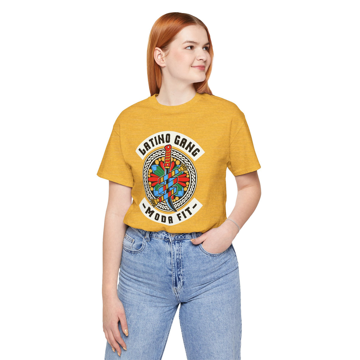 Camiseta de Entrenamiento para Mujer - "Latino Gang" | Orgullo y Fuerza en cada Repetición