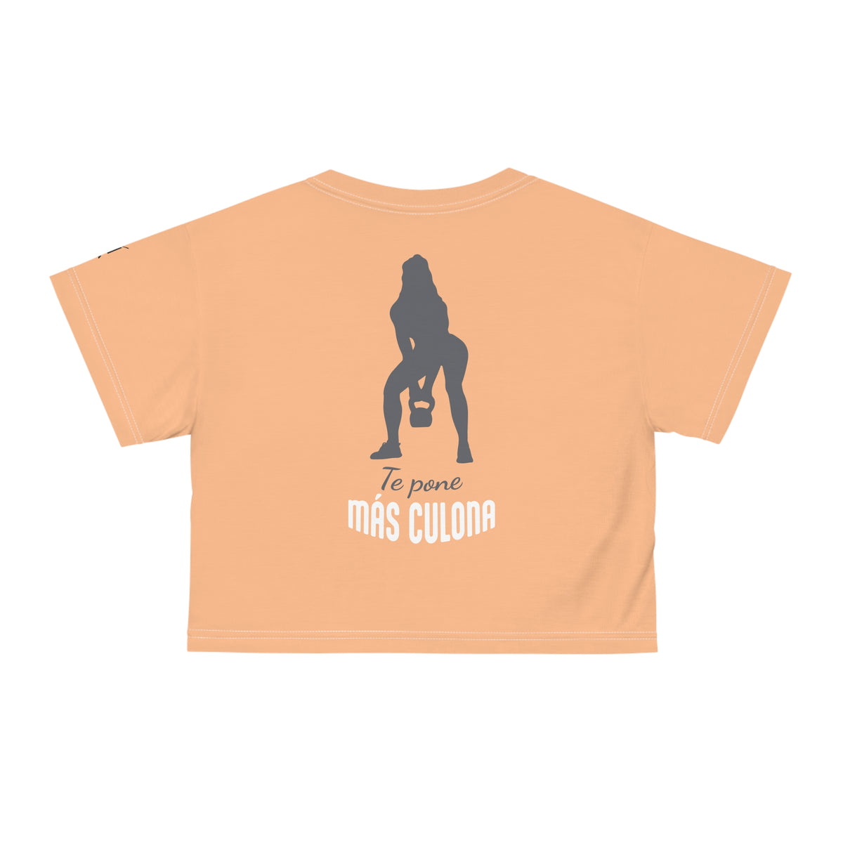 Crop Top de Entrenamiento para Mujer - "Más Culona" | Ropa Deportiva Hispana y Latina