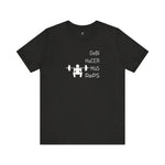 Unisex Workout T-Shirt - "DeBi HaCER MaS RePS" | Bold Hispanic & Latino Gym Apparel