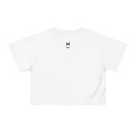 Women's Workout Crop Top - "DeBi HaCER MaS RePS" | Fun Hispanic & Latina Gym Apparel