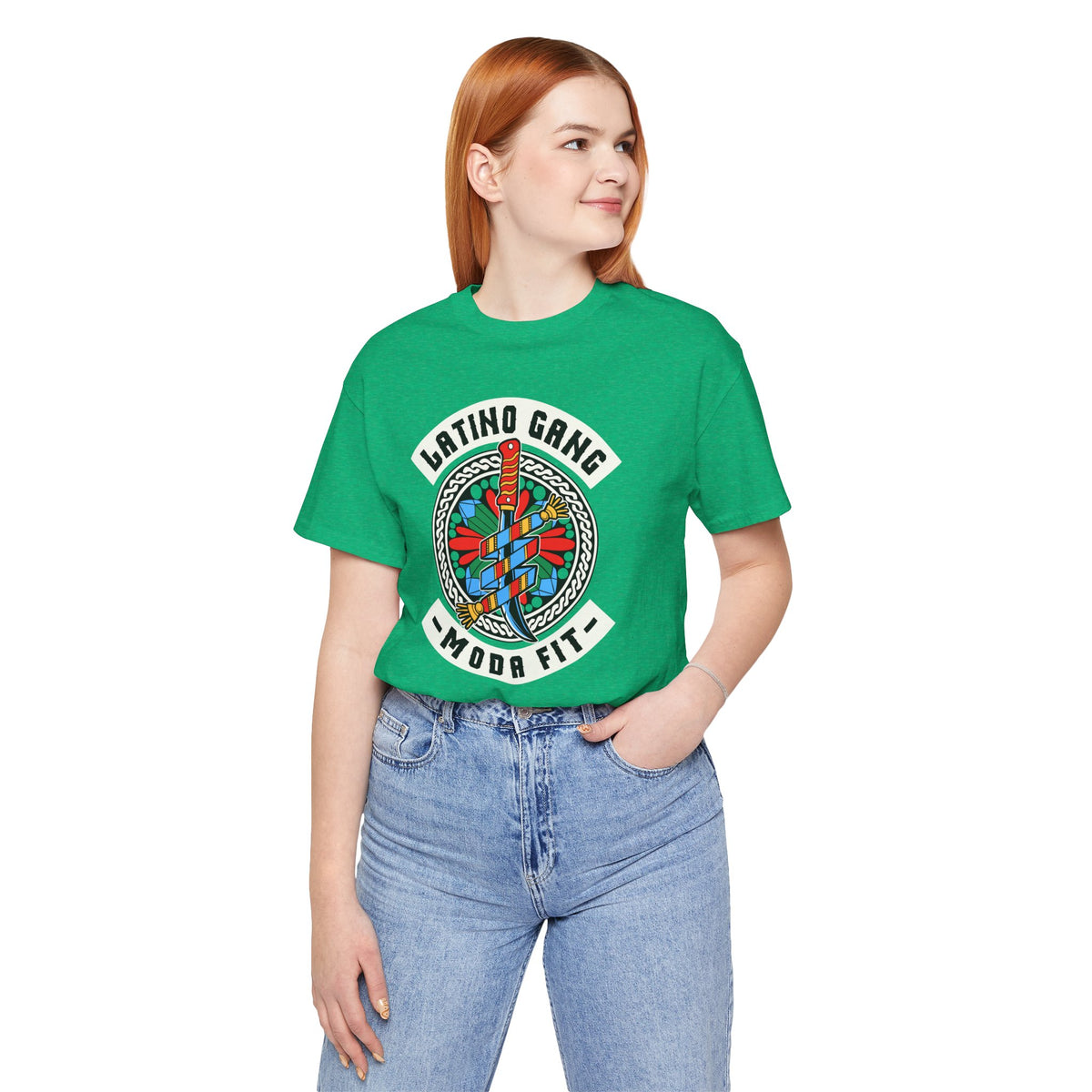 Camiseta de Entrenamiento para Mujer - "Latino Gang" | Orgullo y Fuerza en cada Repetición