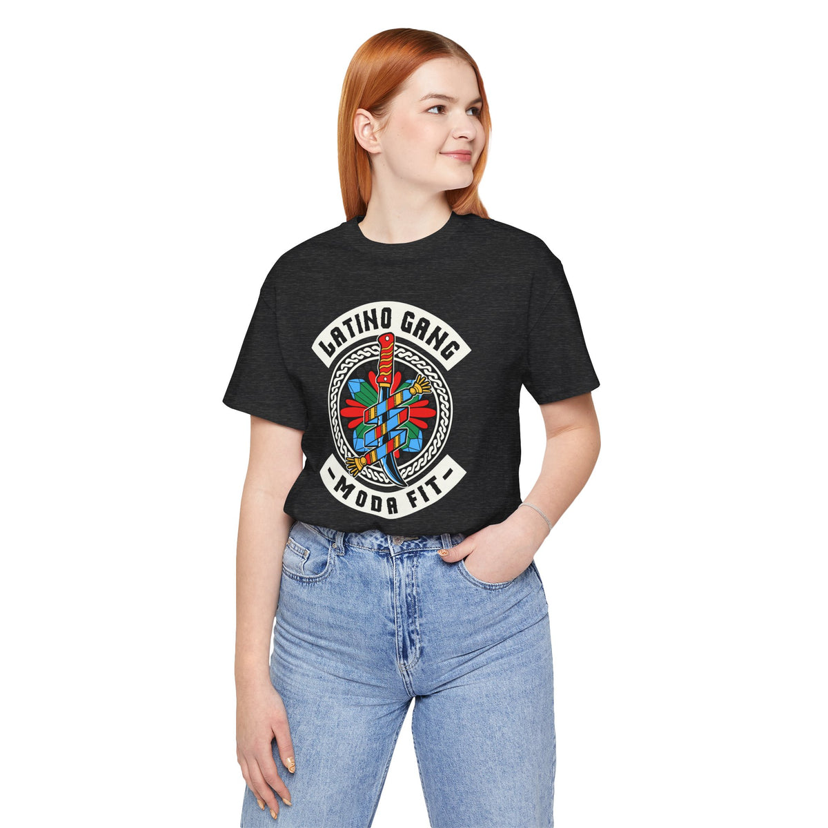 Camiseta de Entrenamiento para Mujer - "Latino Gang" | Orgullo y Fuerza en cada Repetición