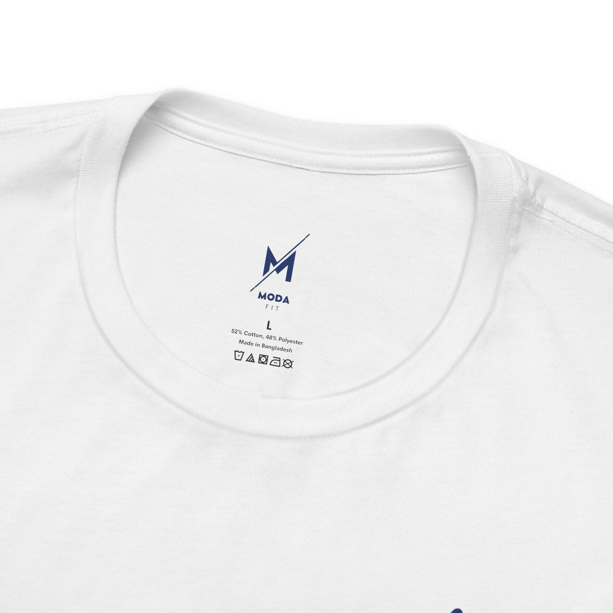 Unisex Workout T-Shirt - "White Logo" | Hispanic & Latino Gym Apparel