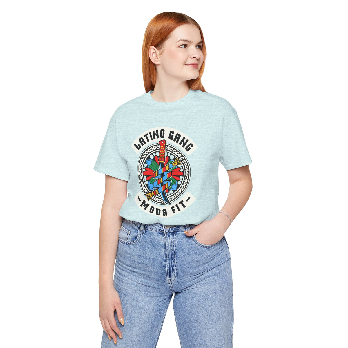 Camiseta de Entrenamiento para Mujer - "Latino Gang" | Orgullo y Fuerza en cada Repetición