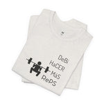 Unisex Workout T-Shirt - "DeBi HaCER MaS RePS" | Bold Hispanic & Latino Gym Apparel