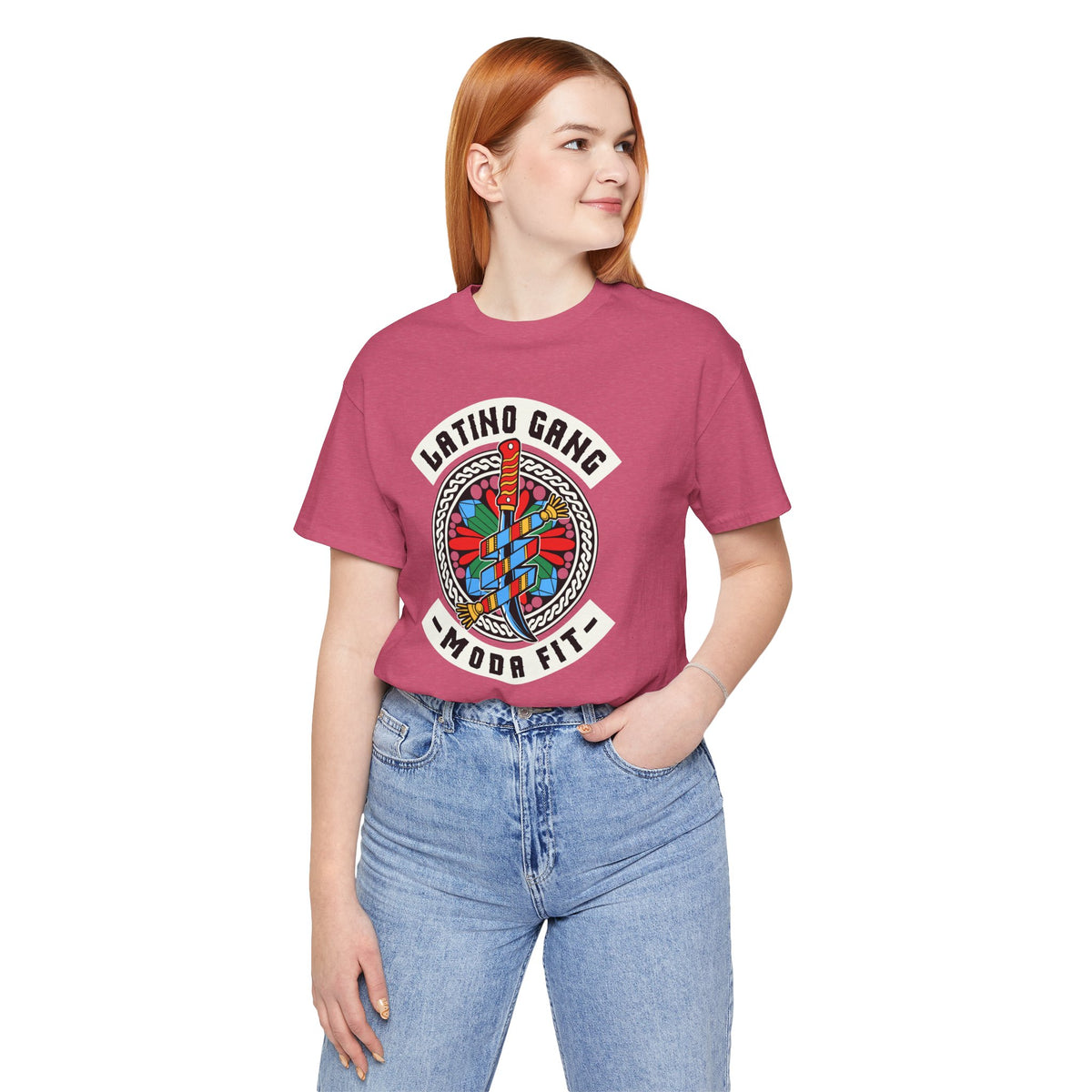 Camiseta de Entrenamiento para Mujer - "Latino Gang" | Orgullo y Fuerza en cada Repetición