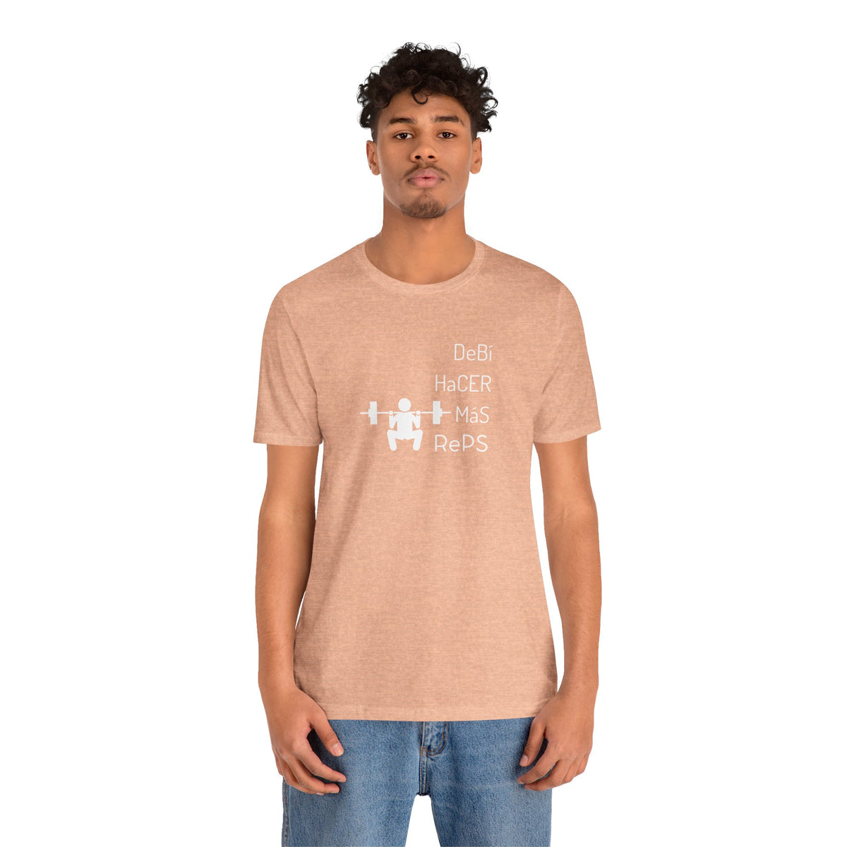 Camiseta de Entrenamiento Unisex - "DeBi HaCER MaS RePS" | Ropa Deportiva Audaz para Hispanos y Latinos