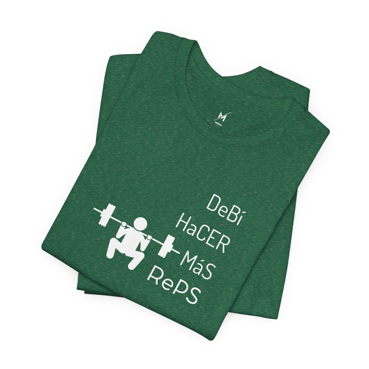 Camiseta de Entrenamiento Unisex - "DeBi HaCER MaS RePS" | Ropa Deportiva Audaz para Hispanos y Latinos