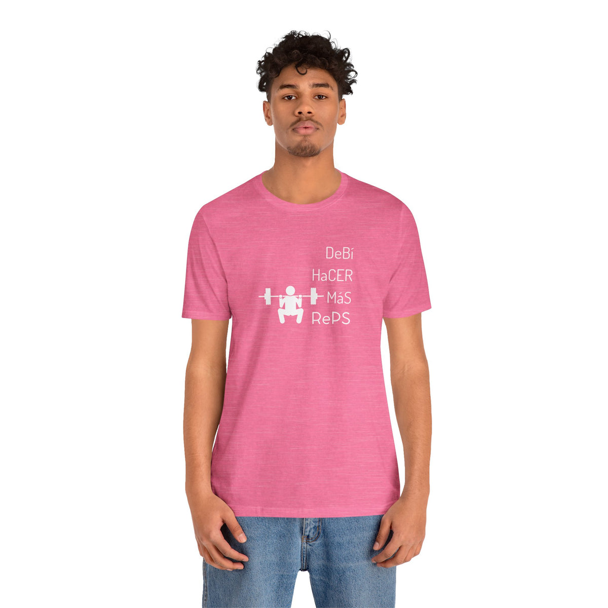 Camiseta de Entrenamiento Unisex - "DeBi HaCER MaS RePS" | Ropa Deportiva Audaz para Hispanos y Latinos