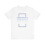 Unisex Workout T-Shirt - "Perseverancia" | Bold Hispanic & Latino Gym Apparel