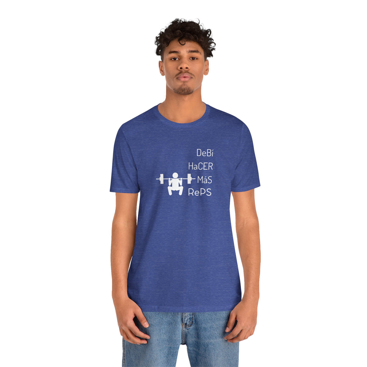 Camiseta de Entrenamiento Unisex - "DeBi HaCER MaS RePS" | Ropa Deportiva Audaz para Hispanos y Latinos