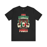 Unisex Workout T-Shirt - "Puro Pinche Power" | Bold & Mexican-Inspired Activewear