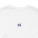 Unisex Workout T-Shirt - "White Logo" | Hispanic & Latino Gym Apparel